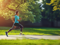 跑步锻炼，健康生活的基石，跑步，塑造健康