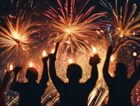 跨年活动，点燃新年的激情与希望，倒计时，点燃激情，迎接希望的跨年狂欢